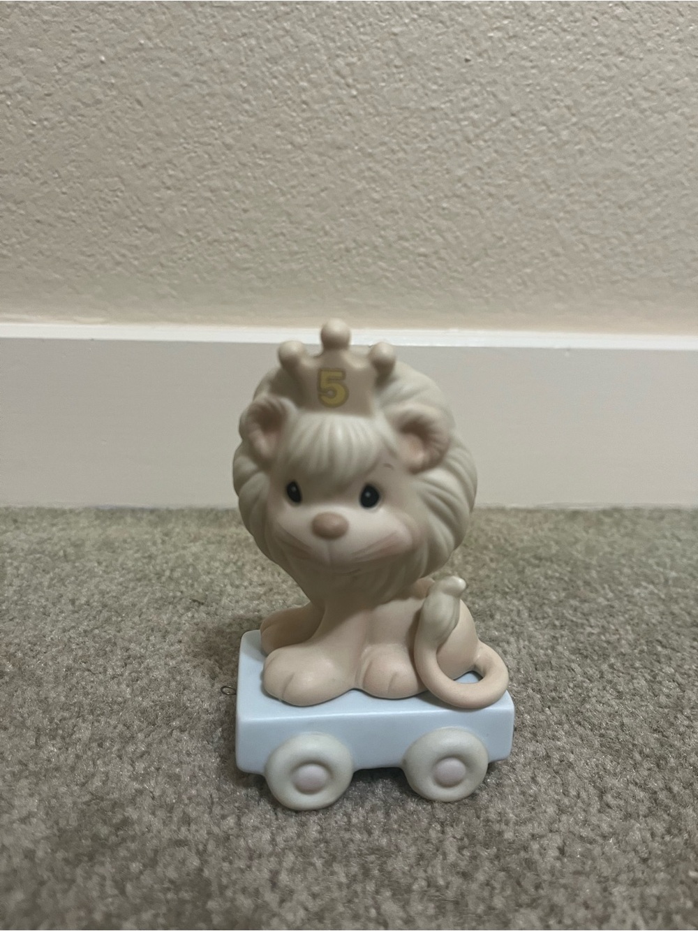 Precious Moments Birthday Train, Age 5 Lion, This Day Is Something To Roar About